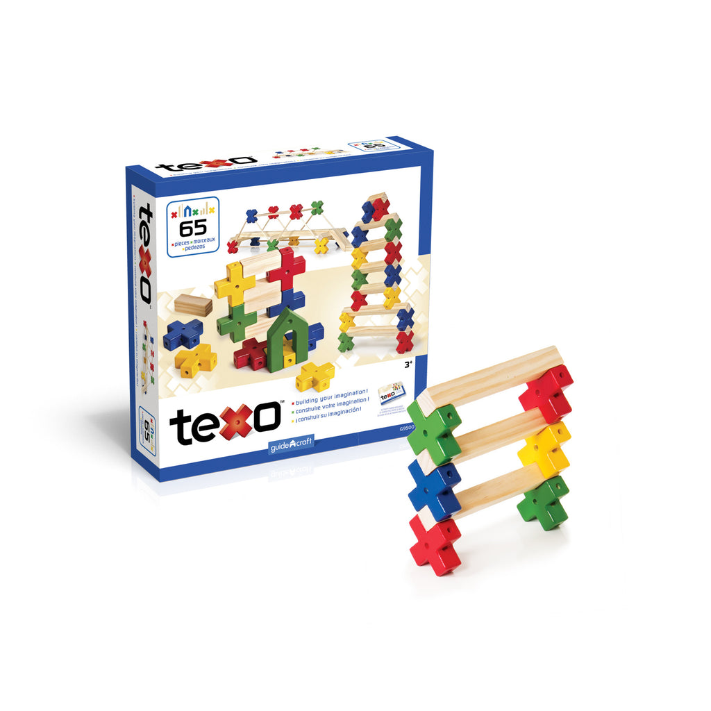 Guidecraft Texo 65 Piece Set  G9500