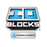 Guidecraft IO Blocks® Planes and Boats 59 Pieces Set  G9608