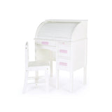 Guidecraft Jr. Roll-Top Desk – White G97301