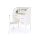 Guidecraft Jr. Roll-Top Desk – White G97301