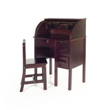Guidecraft Jr. Roll-Top Desk – Espresso G97302