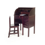 Guidecraft Jr. Roll-Top Desk – Espresso G97302