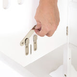 Guidecraft Contemporary Kitchen Helper – White G97329