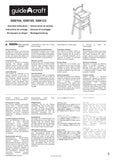 Guidecraft Doll High Chair – Natural G98104