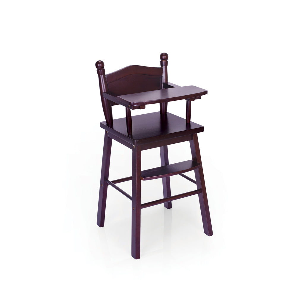 Guidecraft Doll High Chair – Espresso G98105