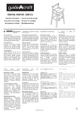 Guidecraft Doll High Chair – Espresso G98105