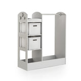 Guidecraft See and Store Dress Up Center – Grey  G98406