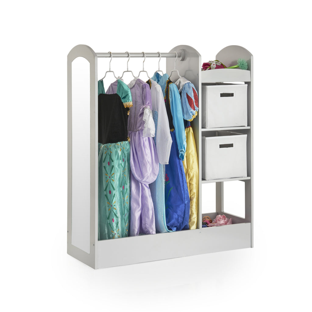 Guidecraft See and Store Dress Up Center – Grey  G98406