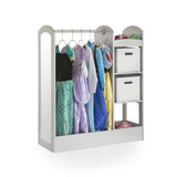 Guidecraft See and Store Dress Up Center – Grey  G98406