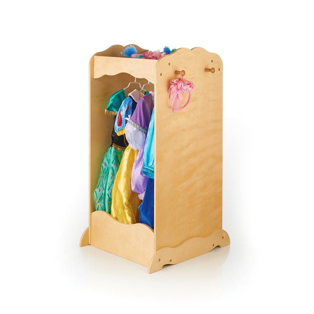 Guidecraft Dress Up Cubby Center – Natural G99202