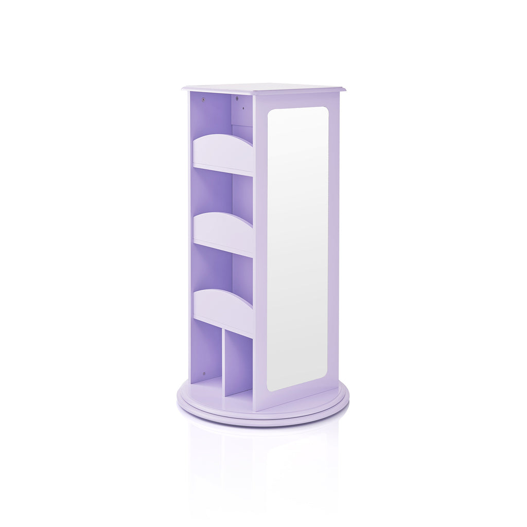 Guidecraft Rotating Dress Up Storage Center – Lavender G99304