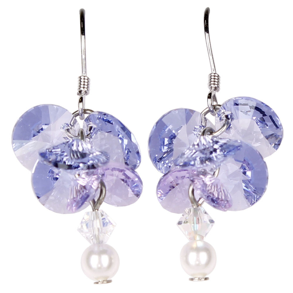 Woodstock Garden Reflections - Wisteria Earrings GAWE