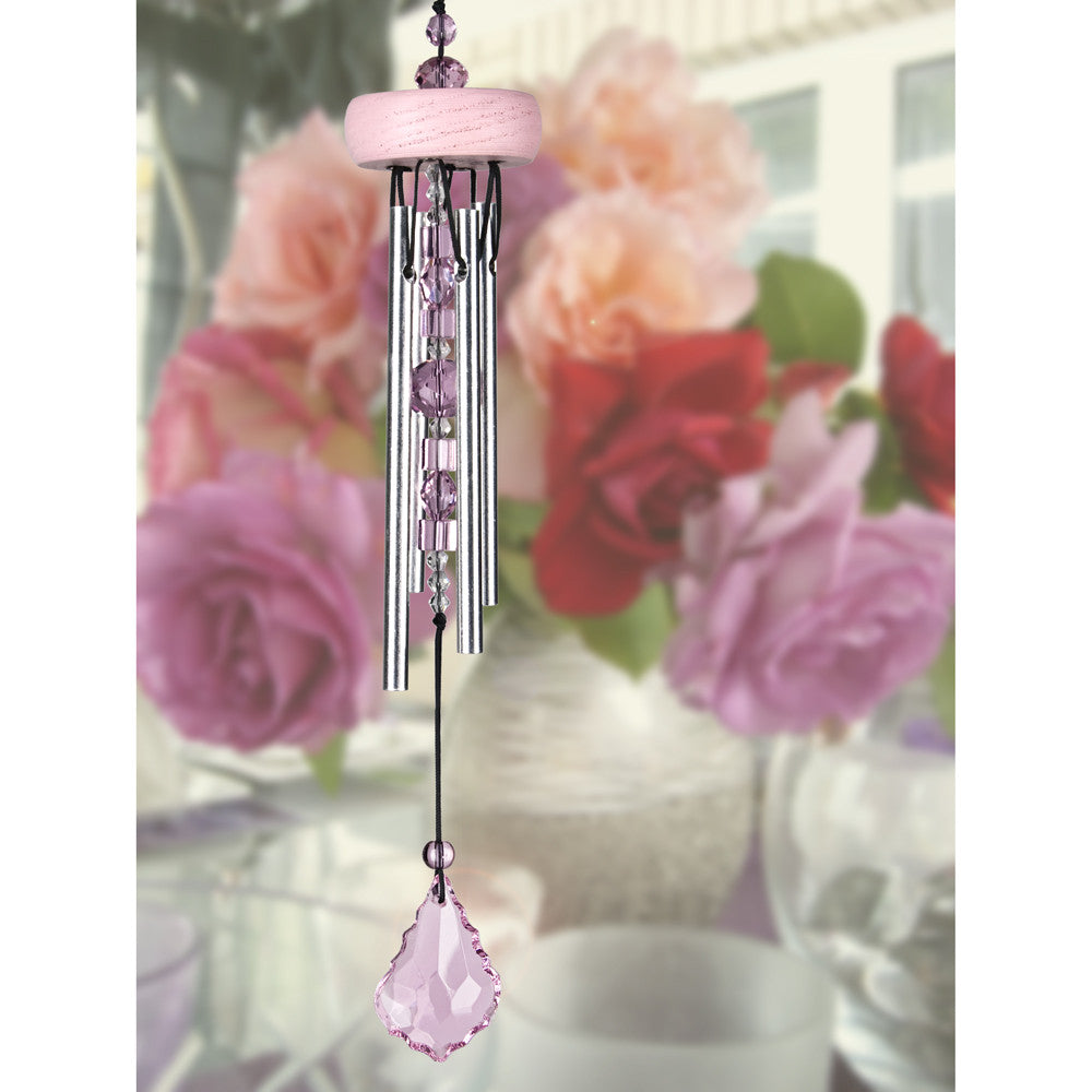 Woodstock Gem Drop Chime - Rose GEMRO