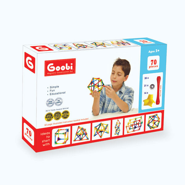 Creative Zone Goobi 70 Rainbow (70 pcs)