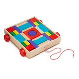 Melissa & Doug Doug Unit Blocks on Wheels