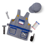 Melissa and Doug Kids Costume, Train Engineer Dress-Up Set