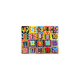 Melissa & Doug Jumbo Numbers Wooden Chunky Puzzle (20pc)