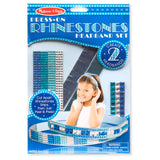 Melissa & Doug Press-On Rhinestones Headband-Making Set (Makes 2 Headbands)