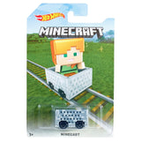 Hot Wheels Minecraft Alex Minecart