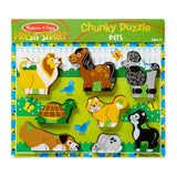 Melissa and Doug Kids Toy, Pets Chunky Puzzle