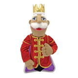 Melissa & Doug King Puppet With Detachable Wooden Rod for Animated Gestures