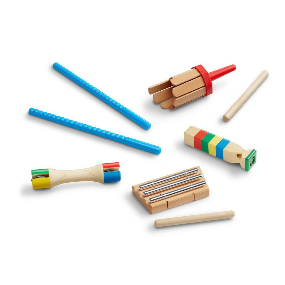 Melissa & Doug Band-in-a-Box Chime! Whistle! Jingle!
