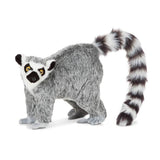 Melissa & Doug Standing Lifelike Plush Lemur Stuffed Animal (15.5 x 14.5 x 9 inches)