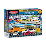 Melissa and Doug Kids Toy, Traffic Jam 24-Piece Floor Puzzle