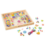 Melissa and Doug Kids Deluxe Magnetic Standing Art Easel