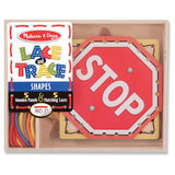 Melissa & Doug Shapes Lace and Trace Panels