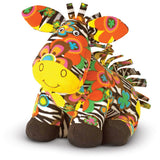 Melissa & Doug Zelda Zebra - Patterned Pal Stuffed Animal