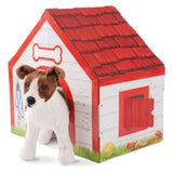 Melissa & Doug Doghouse Plush Pet Playhouse