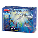 Melissa & Doug Ocean Wonders Jumbo Jigsaw Floor Puzzle 48pc