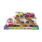 Melissa & Doug Emergency Vehicles Carrier Play Set