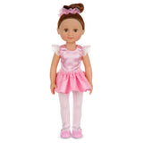 Melissa & Doug Victoria 14-Inch Poseable Ballerina Doll With Leotard and Tutu