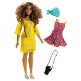 Barbie Fashionistas Curvy Doll and Boho Fashion Giftset