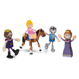 Melissa & Doug Wooden Flexible Figures - Royal Kingdom