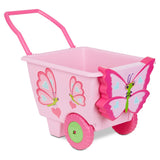 Melissa & Doug Cutie Pie Butterfly Cart - Pretend Play Toy for Kids