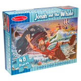 Melissa And Doug Jonah And The Whale Jumbo Floor Puzzle 48pc