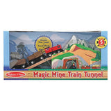 Melissa & Doug Magic Mine Train Tunnel Wooden Train Accessory Set With Sound Effects (5pc)