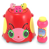 Melissa & Doug Mollie Ladybug Bubble-Blowing Bucket Set With 3 Bubble Wands