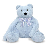 Melissa & Doug Jumbo 2' Teddy Bear - Blue