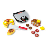 Toddler Melissa & Doug 'Press & Serve' Wooden Waffle Set