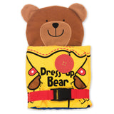 Melissa & Doug Soft Activity Baby Book - Dress Up Bear