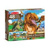 Melissa and Doug Kids Toy, Land of Dinosaurs 48-Piece Floor Puzzle - Dinosaur Toy