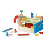 Melissa and Doug Kids' Hammer & Saw Tool Bench Set