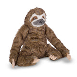 Melissa & Doug Lifelike Plush Sloth Stuffed Animal (12W x 14.5H x 9D in)