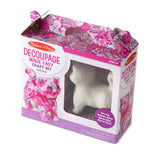 Melissa & Doug Decoupage Made Easy Kitten Paper Mache Craft Kit With Stickers