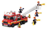 Brictek Fire Engine With Sound And Light 11308