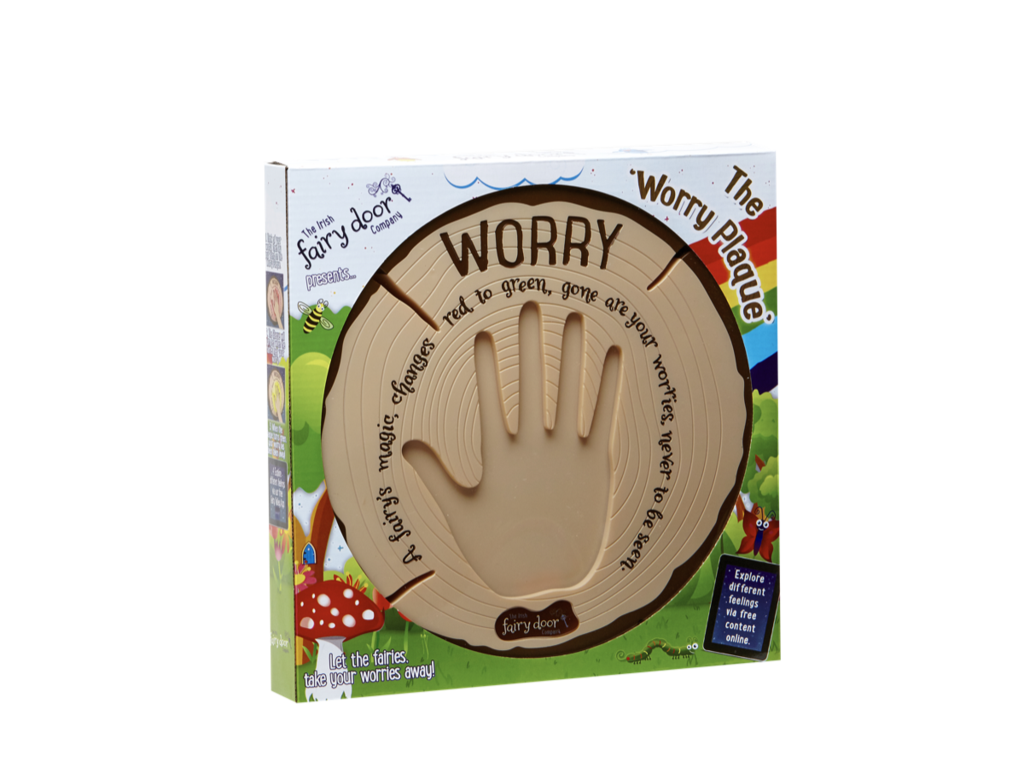 Irish Fairy Door Interactive Worry Plaque FD554340